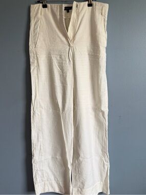 Dynamite Ivory Wide-Leg Pants